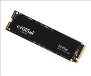 Crucial, P3, Plus, 1TB, Gen4, NVMe, SSD, 5000/3600, MB/s, R/W, 220TBW, 650K/800K, IOPS, 1.5M, hrs, MTTF, Full-Drive, Encryption, M.2, PCIe4, 