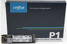 Crucial, P1, 1TB, PCIe, M.2, NVMe, SSD, 2000/1700, MB/s, R/W, 200TBW, 1.8mil, hrs, MTTF, Acronis, True, Image, Cloning, Software, 5yrs, wty, 