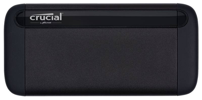 Crucial, X8, 500GB, Portable, Solid, State, Drive, (SSD), 1050R/MB/s, USB, C, [CT500X8SSD9], 3YR, Warranty, 