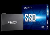 Gigabyte, Solid, State, Drive, (SSD), 1TB, 2.5, SATA3, 6Gb/s, 550/480, MB/s, 75K/70K, 200TBW, 2M, hrs, MTBF, HMB, TRIM, &, SMART, Solid, Sta, 