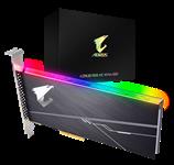 New, Gigabyte, PCIe, NVMe, AIC, SSD, 1TB, -, 3480/3080, MB/s, 610K/530K, IOPS, 3D, NAND, TLC, 1.8, Mil, MTBF, 5yrs, Wty, 