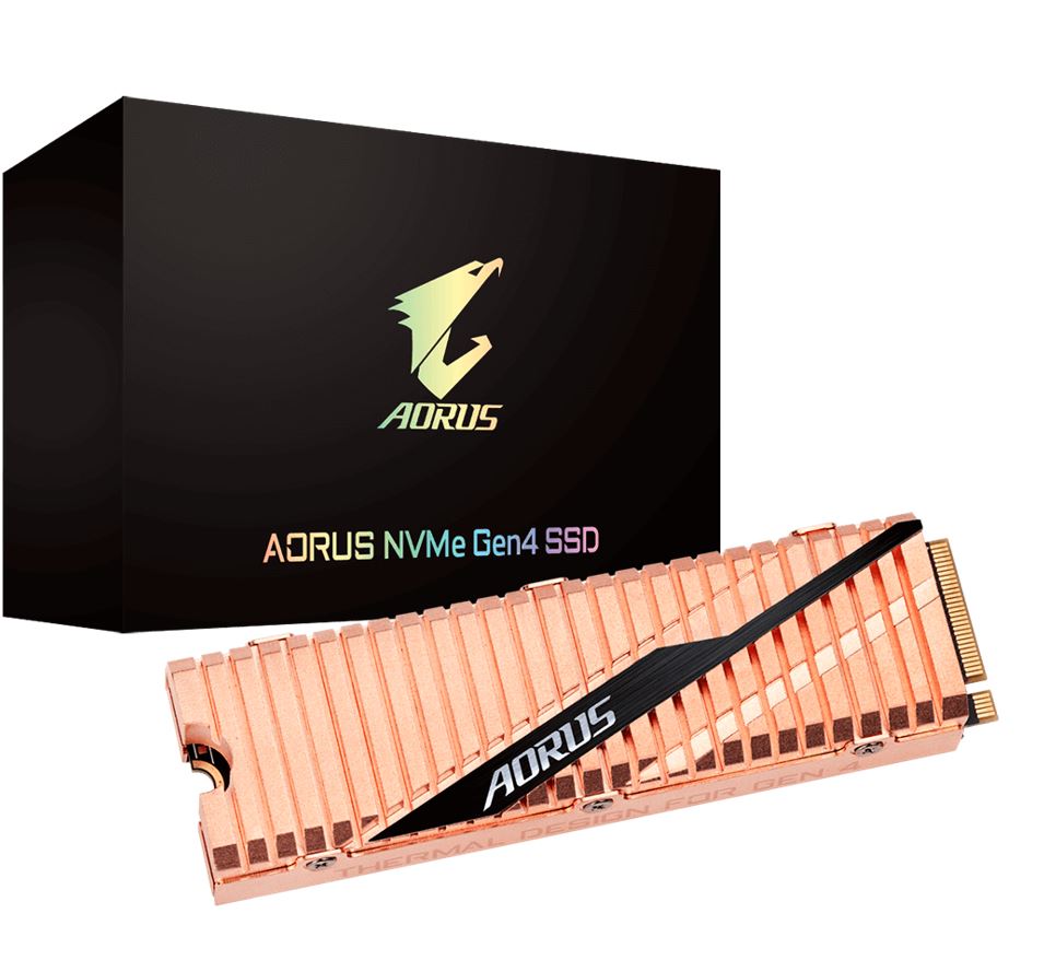 GIGABYTE, AORUS, NVMe, GEN4, SSD, 2TB, M.2, 2280, PCIe, UP, TO, READ, 5000, MB/s, WRITE, 4400, MB/s, 5YR, 
