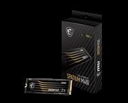 MSI, 2TB, M480, PCIe, 4.0, NVMe, M.2, SSD, Sequential, Read, up, to, 7000MB/s, Sequential, Write, 6850MB/s, 1400, TBW, 5, Year, Warranty, 