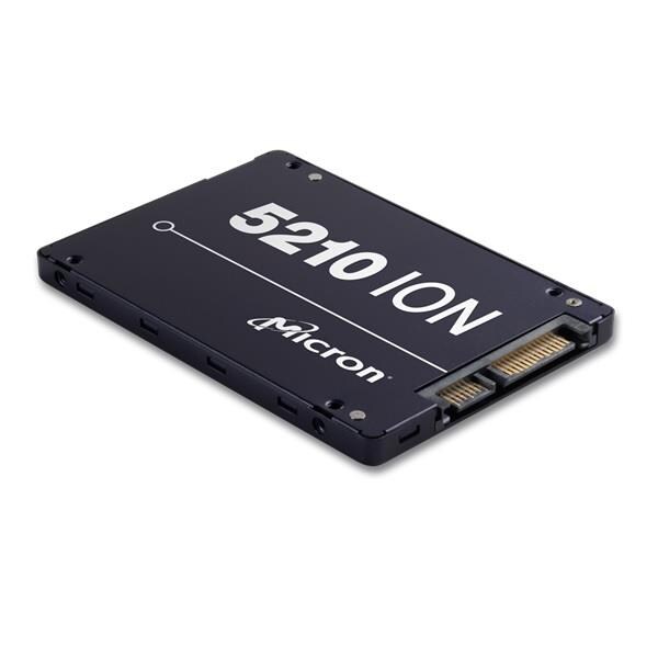 Micron, 5210, ION, 960GB, SATA, 2.5, (7mm), Non-SED, FlexProtect, Enterprise, SSD, 
