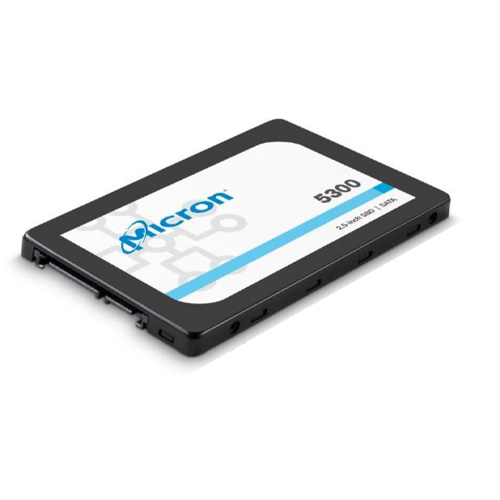 Storage - SSD/Micron (Crucial): Micron, 5300, MAX, 1.92TB, 2.5, SATA3, Enterprise, SSD, 96L, 3D, TLC, NAND, 540R/520W, MB/s, 95K/70K, IOPS, 17.5K, TBW, non-SED, 7mm, Serve, 