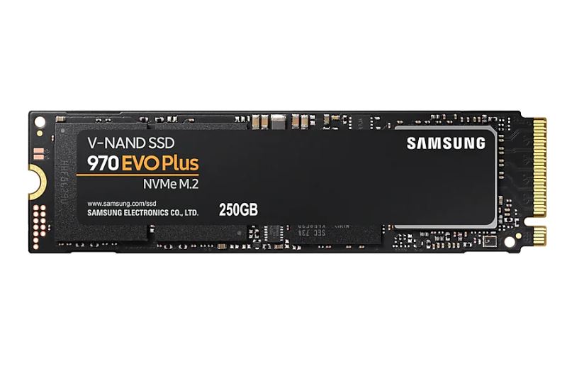 Samsung, 250GB, SSD, 970, EVO, PLUS, Series, M.2, NVMe, 