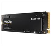 Samsung, 980, 1TB, NVMe, SSD, 3500MB/s, 3000MB/s, R/W, 500K/480K, IOPS, 600TBW, 1.5M, Hrs, MTBF, AES, 256-bit, Encryption, M.2, 2280, PCIe, 
