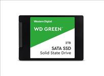 Western, Digital, WD, Green, 2TB, 2.5, SSD, SATA, 545R/430W, MB/s, 80TBW, 3D, NAND, 7mm, 3, Years, Warranty, 