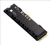 Western Digital WD Black SN850X 1TB Gen4 NVMe SSD Heatsink for PS5 - 7300MB/s 6300MB/s R/W 600TBW 1100K/800K IOPS 1.75M