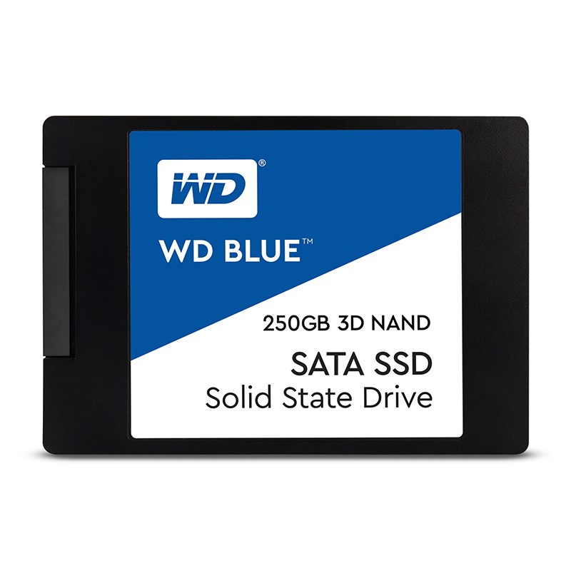 Western, Digital, Blue, 250GB, 2.5, 3D, NAND, Solid, State, Drive, (SSD), 7MM, 550/525, R/W, SATA, 6GB., 5, Years, Warranty, 