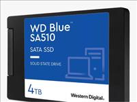 Western, Digital, WD, Blue, 4TB, 2.5, SATA, SSD, 560R/530W, MB/s, 95K/82K, IOPS, 600TBW, 1.75M, hrs, MTBF, 3D, NAND, 7mm, 5yrs, Wty, 