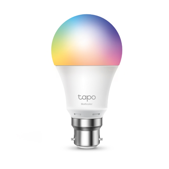 Home Automation/TP-LINK: TP-Link, Tapo, L530B, Smart, Wi-Fi, Light, Bulb, Bayonet, Fitting, Multicolour, (B22, /, E27), No, Hub, Required, Voice, Control, Sch, 