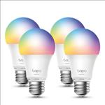 TP-LInk, Tapo, L530E(4-pack), Smart, Wi-Fi, Light, Bulb, Multicolor, Edison, Screw, No, Hub, Required, Voice, Control, 60W, 