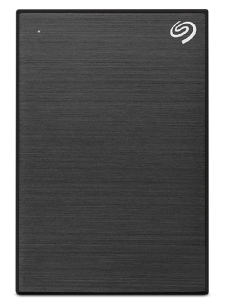 Seagate, 4TB, One, Touch, External, Portable, USB, 3.2, Gen, 1, (USB, 3.0), cable, with, Password, Protection, -, Black, 