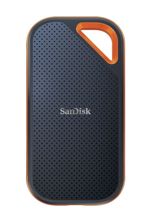 SanDisk, Extreme, 4TB, External, Portable, SSD, 2000MB/s, USB-C, Dust, Water, Proof, 256-bit, AES, Encryption, for, PC, Macbook, PS4, PS5, 