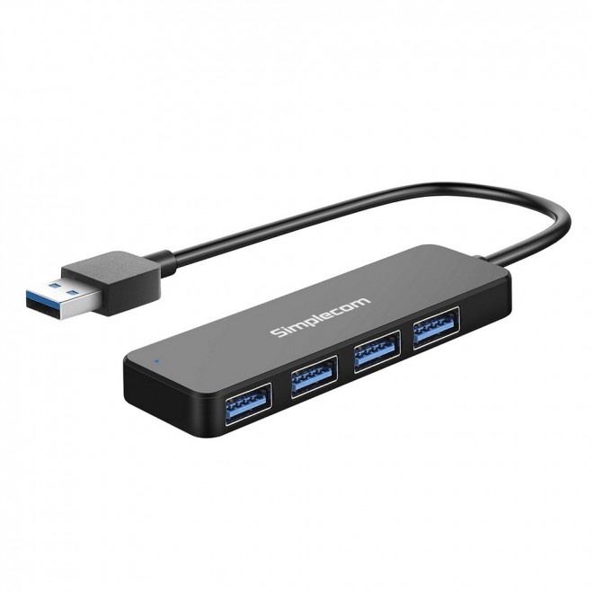 Simplecom, CH342, USB, 3.0, (USB, 3.2, Gen, 1), SuperSpeed, 4, Port, Hub, for, PC, Laptop, 