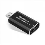 Simplecom, DA315, HDMI, to, USB, 2.0, Video, Capture, Card, Full, HD, 1080p, for, Live, Streaming, Recording, -, Elgato, Atomos, Connect, 