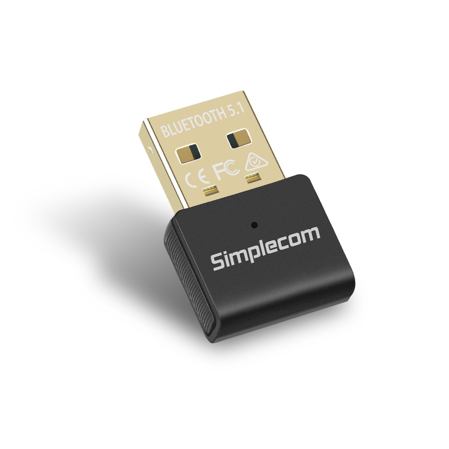 Simplecom, NB510, USB, Bluetooth, 5.1, Adapter, Wireless, Dongle, 