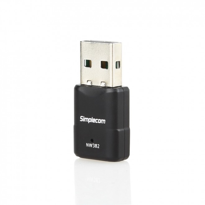 Simplecom, NW382, Mini, Wireless, N, USB, WiFi, Adapter, 802.11n, 300Mbps, 