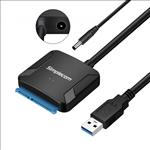 Simplecom, SA236, USB, 3.0, to, SATA, Adapter, Cable, Converter, with, Power, Supply, for, 2.5, &, 3.5, HDD, SSD, 