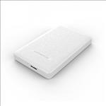 Simplecom, SE101, Compact, Tool-Free, 2.5, SATA, to, USB, 3.0, HDD/SSD, Enclosure, White, 