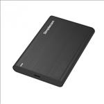 Simplecom, SE221, Aluminium, 2.5, SATA, HDD/SSD, to, USB, 3.1, Enclosure, Black, 