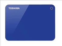 Toshiba, 4TB, CANVIOÂ®, ADVANCE, PORTABLE, HARD, DRIVE, STORAGE, BLUE., 3, Years, Warranty., (HDTC940AK3CA), 
