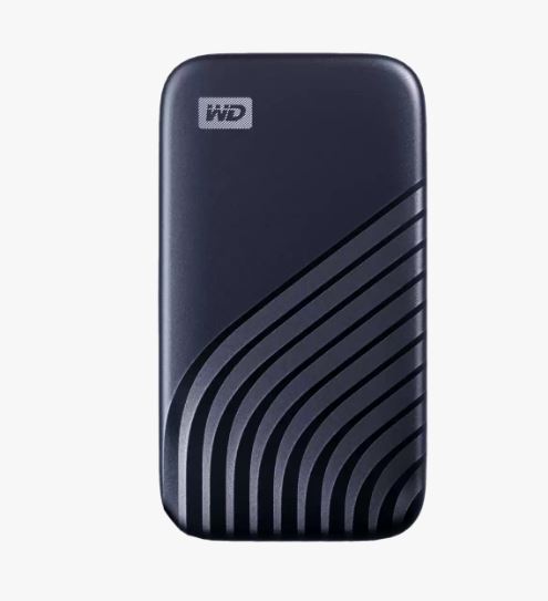 WD, 2TB, My, Passportâ„¢, SSD, Portable, Storage, -1050MB/s1, and, write, speeds, of, up, to, 1000MB/s1, -USB, 3.2, Gen-2, and, USB-Câ„¢, -P, 