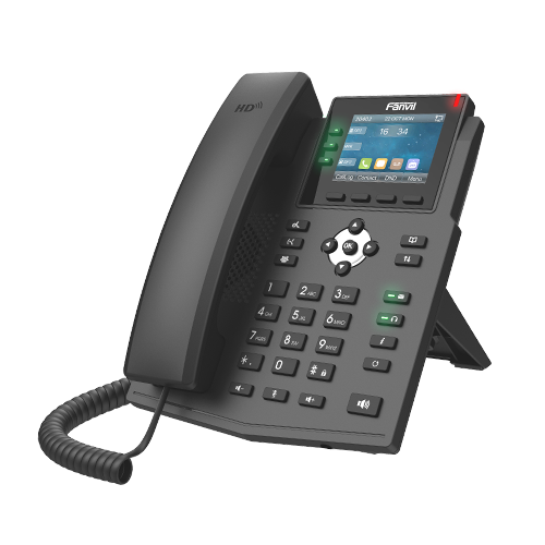 Fanvil, X3U, Pro, Enterprise, IP, Phone, -, 2.8, Colour, Screen, 3, Lines, No, DSS, Buttons, Dual, Gigabit, NIC, 