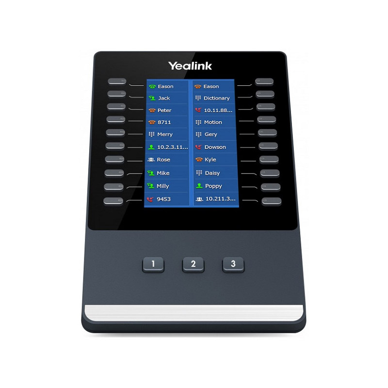 Yealink, EXP43, Color, Expansion, Module, for, Yealink, T43U/T46U/T48U, IP, phones, 