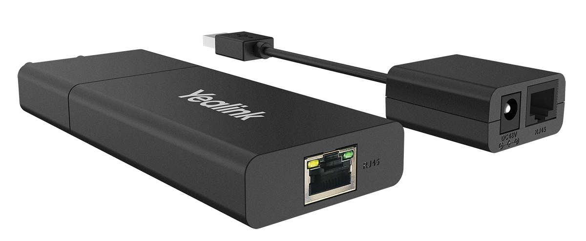 Yealink, USB2CAT5E-EXT, USB, Extender, through, CAT5E, cable, up, to, 40, meters, 