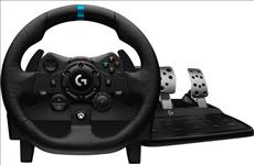 LOGITECH, G923, RACING, WHEEL, AND, PEDALS, FOR, XBOX, ONE/PC, TRUEFORCE-, 2YR, Warranty, 