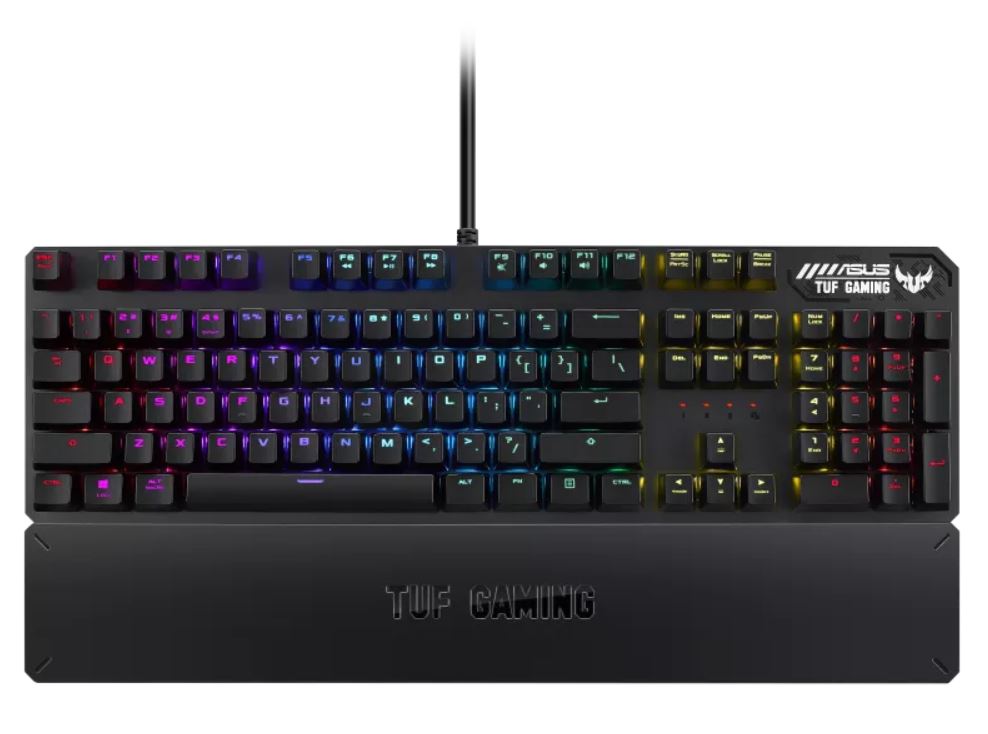 ASUS, RA05, TUF, GAMING, K3/RD/US/, Tactile, Mechanical, Keyboard, NKRO, 8, Programmable, Macro, Keys, Backlight, Keys, Aura, Sync, RGB, 
