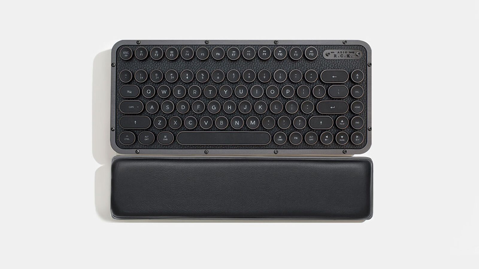 Azio, Retro, Compact, Keyboard, BK, 