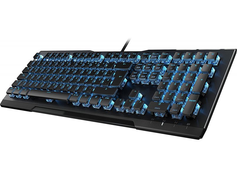 Roccat, VULCAN, 80, Mechanical, Gaming, Keyboard, -, Brown, Switch, 