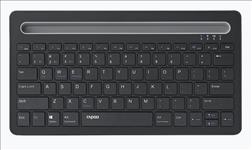 RAPOO XK100 Bluetooth Wireless Keyboard - Switch Between Multiple Devices, Computer, Tablet and Smart Phone - For Window