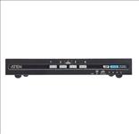 Aten, 4-Port, USB, DisplayPort, Secure, KVM, Switch, with, CAC, (PSD, PP, v4.0, Compliant), 