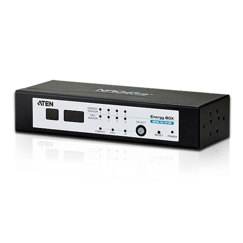 KVM Switches/Aten: Aten, NRGence, Energy, Box, over, IP, -, Environment, Monitoring, via, Opt, Sensors, -, Compatible, with, PE1xxx, 