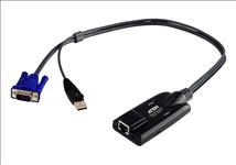 Aten, KVM, Cable, Adapter, with, RJ45, to, VGA, &, USB, for, KH, KL, KM, and, KN, series, 