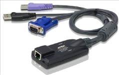 Aten, VGA, USB, Virtual, Media, KVM, Adapter, with, Smart, Card, Support, for, KN, KM, series, 