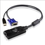 Aten, KVM, Cable, Adapter, with, RJ45, to, VGA, &, USB, to, suit, KH15xxA, KH25xxA, KL15xxA, series, 