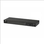 Aten, Rackmount, KVM, Switch, 1, Console, 32, Port, Multi-Interface, Cat, 5, KVM, Cables, NOT, Included, Daisy, Chainable, for, up, to, 10, 