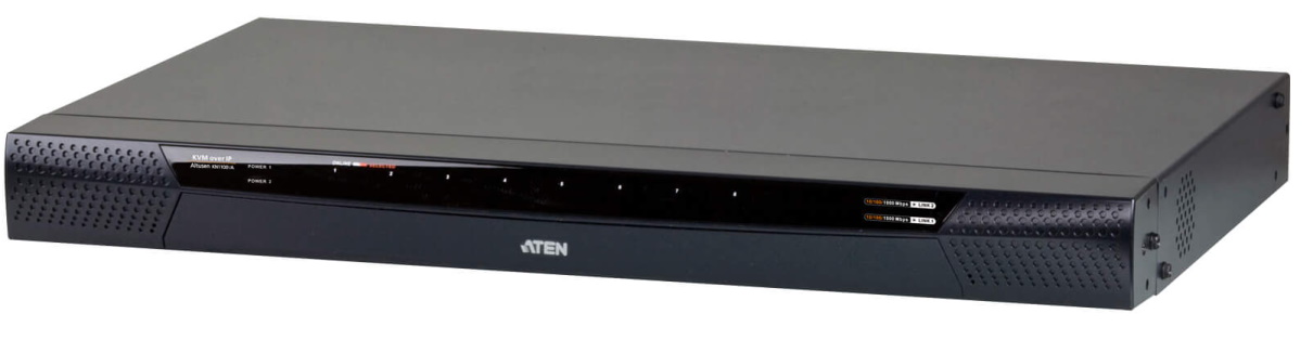 KVM Switches/Aten: Aten, 8, Port, KVM, Over, IP, 1, local/1, remote, user, access., Support, 1920x1200, 