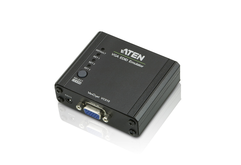 KVM Switches/Aten: Aten, Professional, VGA, EDID, Emulator, with, Programmer, 