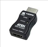 Aten VC081A True 4K HDMI EDID Emulator Adapter, Superior video quality up to 3840 x 2160 @ 60Hz (4:4:4), LED indicators,