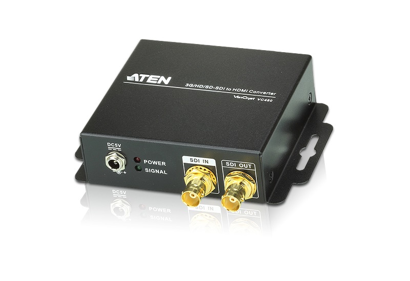 KVM Switches/Aten: Aten, Professional, Converter, 3G/HD/SD-SDI, TO, HDMI/Audio, Converter, 