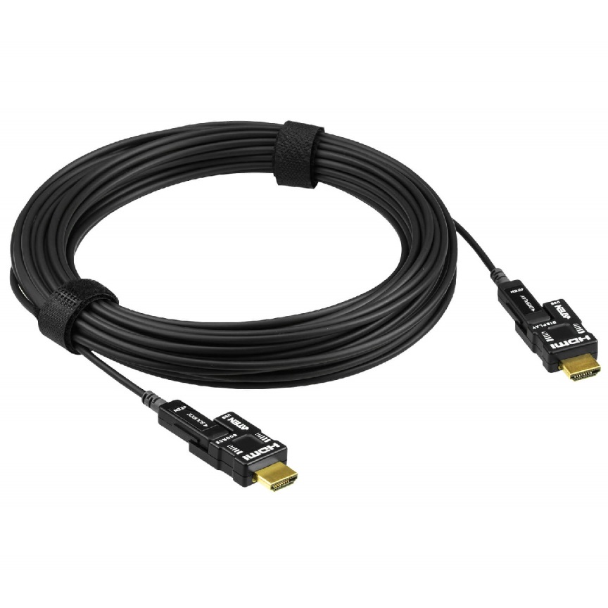 Aten, True, 4K, 15m, HDMI, 2.0, Hybrid, Active, Optical, Cable, (PROJECT), 