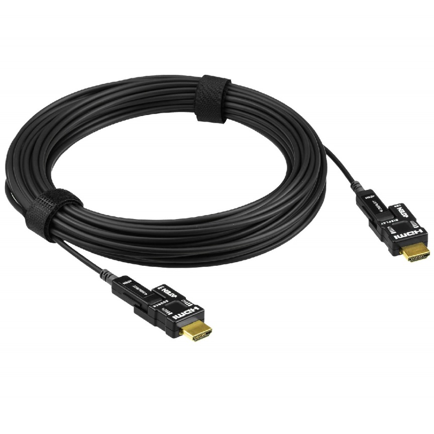 Aten, True, 4K, 30m, HDMI, 2.0, Hybrid, Active, Optical, Cable, (PROJECT), 
