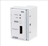 Aten, VE1901AEUT, DisplayPort, HDBaseT-Lite, Transmitter, built-in, PoH, Support, RS-332, channel, transmission, Built-in, 8KV/15, 