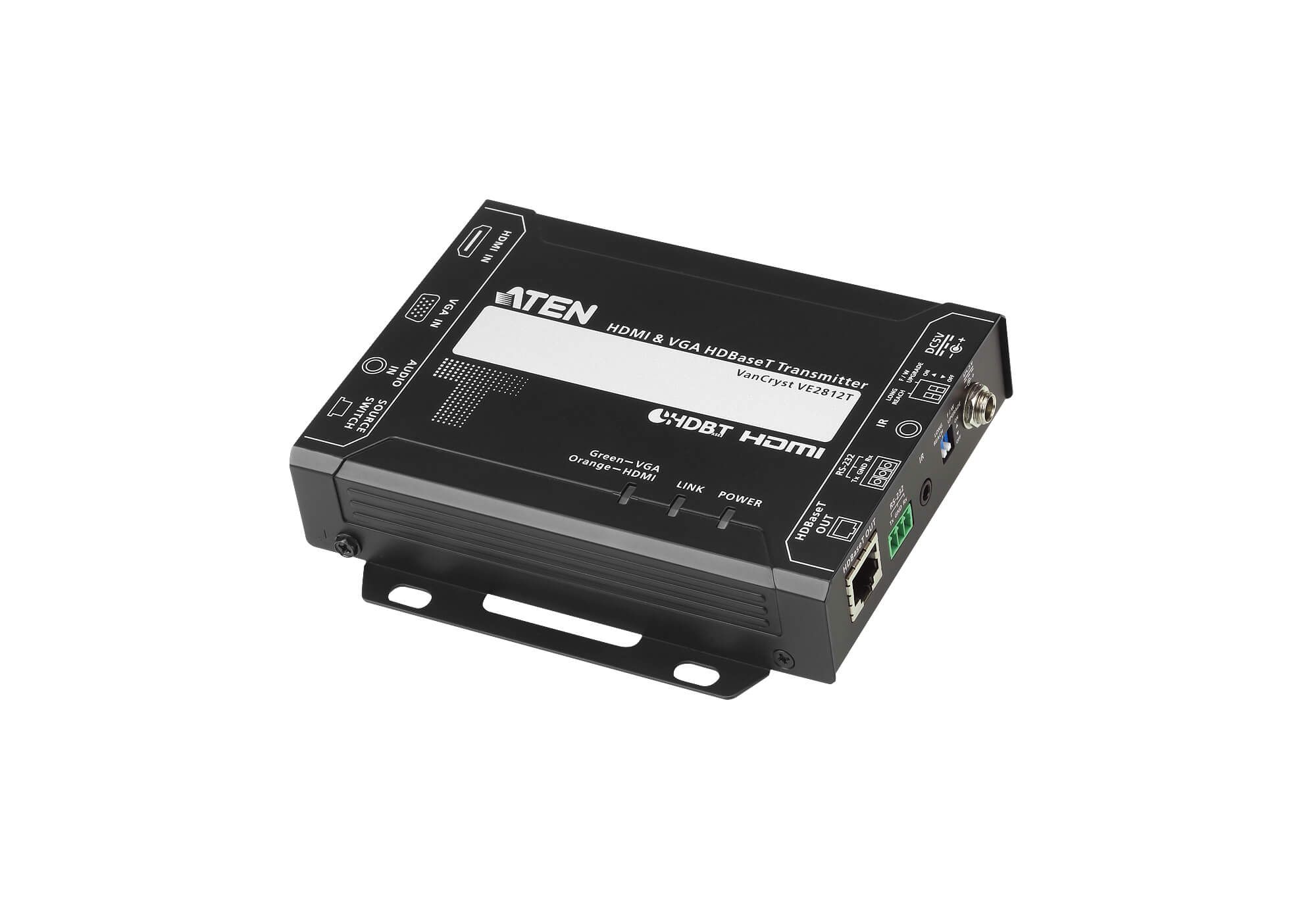 KVM Switches/Aten: Aten, HDBaseT, HDMI, &, VGA, Transmitter, (PROJECT), 